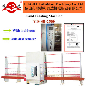 From China Automatic Vertical More Guns Glass Sand Blasting Machinery